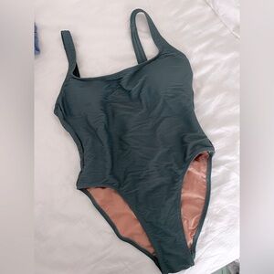 Women’s’ jcrew one piece green bathing suit